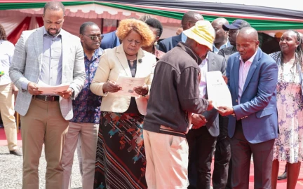 Relief for Yatta residents as DP Kindiki opens Kithimani Land Registry