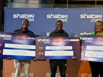 Four lucky winners walk away with over Ksh 1.2 million