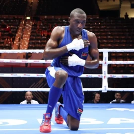 Robert Okaka one win away from Commonwealth Games medal