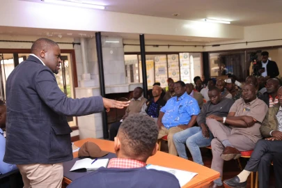Sakaja unveils plan for modern Grogon garage to relocate mechanics as Nairobi River Regeneration takes shape
