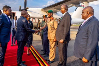 Deputy President Kindiki arrives in Uganda for AU summit on Somalia mission