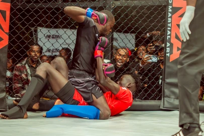 Laurian headlines record-breaking Anza MMA Contenders 8 in Nairobi