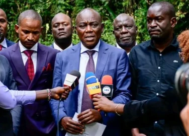 IG Kanja on the spot as Linda Mwananchi leaders allege goons deployed to disrupt Homa Bay rally