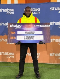 Shabiki InaGive: Bungoma boda boda operator wins Ksh.1 million playing his favourite Kandege game