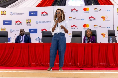 Yvonne Okwara challenges scholars to find their voice, embrace setbacks and lead with purpose