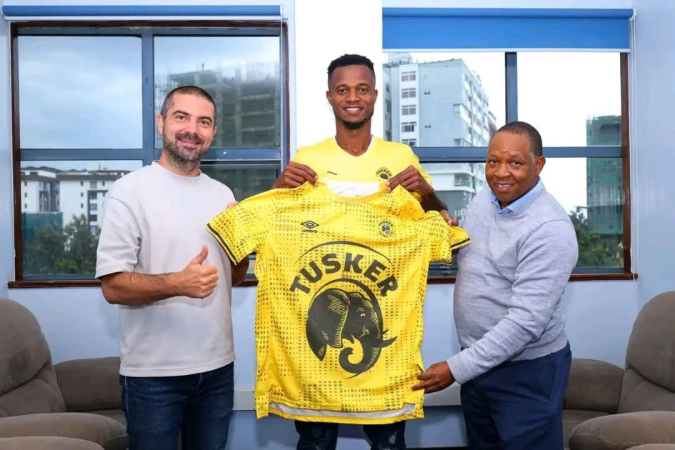 Victor Mbaoma eyes impactful debut season at Tusker