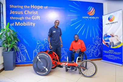 Kipchoge endorses campaign to raise funds for pediatric wheelchairs 