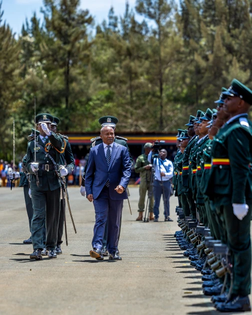 President Ruto: Gov't improving prison officers welfare through improved salaries, healthcare and better house