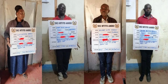 Four arrested as DCI seizes Ksh.4.3 million fake currency in Makueni