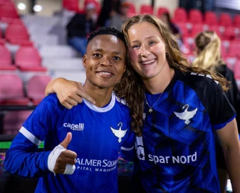 Historic night for Mwanalima Adam in UEFA Women's Champions League debut