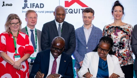 Equity Bank, IFAD launch Ksh.25.8B climate financing for farmers