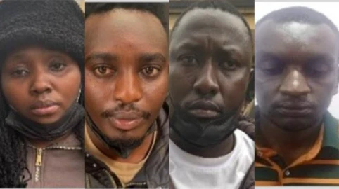 Four arrested for extorting Ksh.500K from foreign traders in Nyamakima