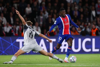 Luis Enrique hails 'marvellous' Dembele as PSG win big in Champions League
