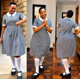 "It's inappropriate!" Anger, discomfort as Millicent Omanga continues to wear school uniforms