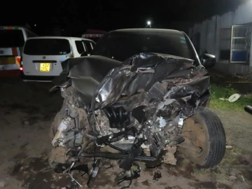 Police recover 241 kilos of bhang after Nakuru highway crash