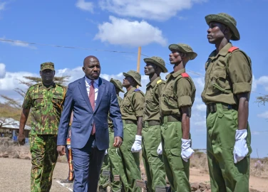 Interior CS Murkomen warns NPR officers against misuse of firearms