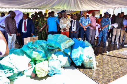 Gov't destroys Ksh.8.2B methamphetamine haul seized in Indian Ocean