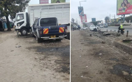  Nairobi: Residents of Eastlands have nowhere to walk as mechanics, traders take over walkways