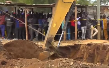 Search underway for two trapped after gold mine collapses in Migori