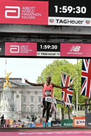 'No limits': Marathon world record holder Sawe chasing history