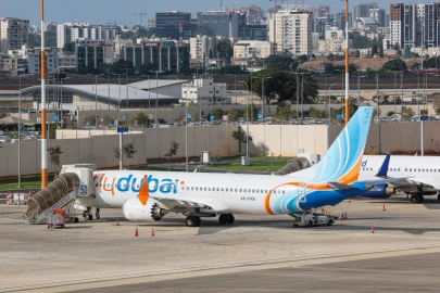 What happened on board the rerouted flydubai plane?