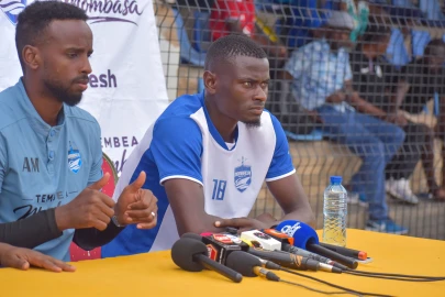 Mombasa United coach Moallin urges fans to ‘bring their boots’ against Kariobangi Sharks