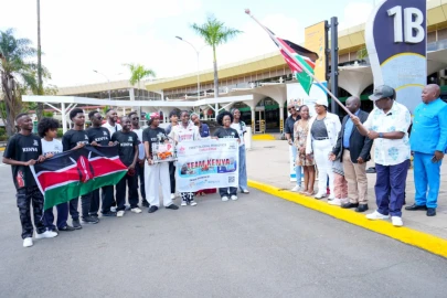 Team Kenya Robotics flagged off for 2026 FIRST Global Challenge in South Korea