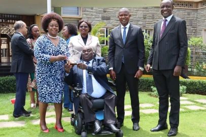 Nominated MP Kipchumba wins distinguished polio advocacy award