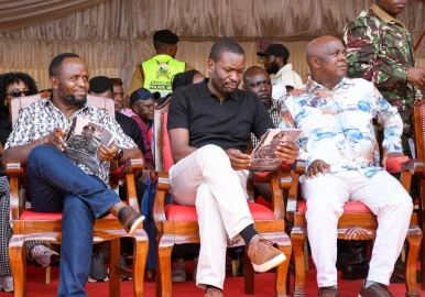 Sifuna, Natembeya hit out at Ruto after being blocked from speaking at police officer Opicho’s funeral