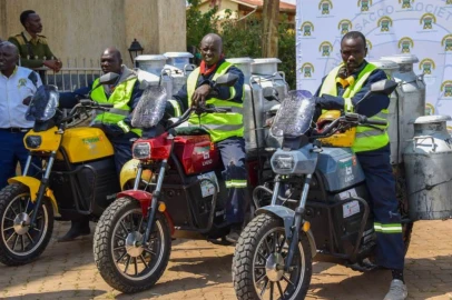 Electric motorbikes offer hope for lower milk transport costs