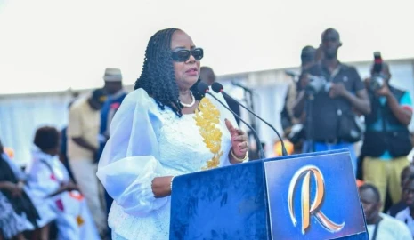 Mama Ida apologises to guests booed at Raila memorial, faults politicians