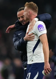 Kulusevski a 'different man' after emotional Spurs return
