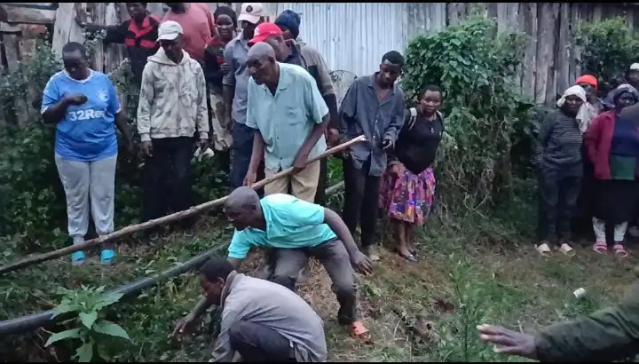 Shock as body of man missing for a week found in cattle dung pit in Kirinyaga