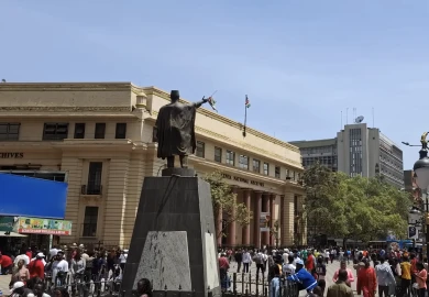 A different kind of nightlife: Nairobians turn famous CBD area into an entertainment spot