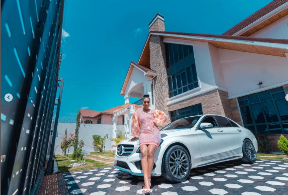 After buying wife 'Diana B' a new Landcruiser, Musician Bahati splurges on a new house