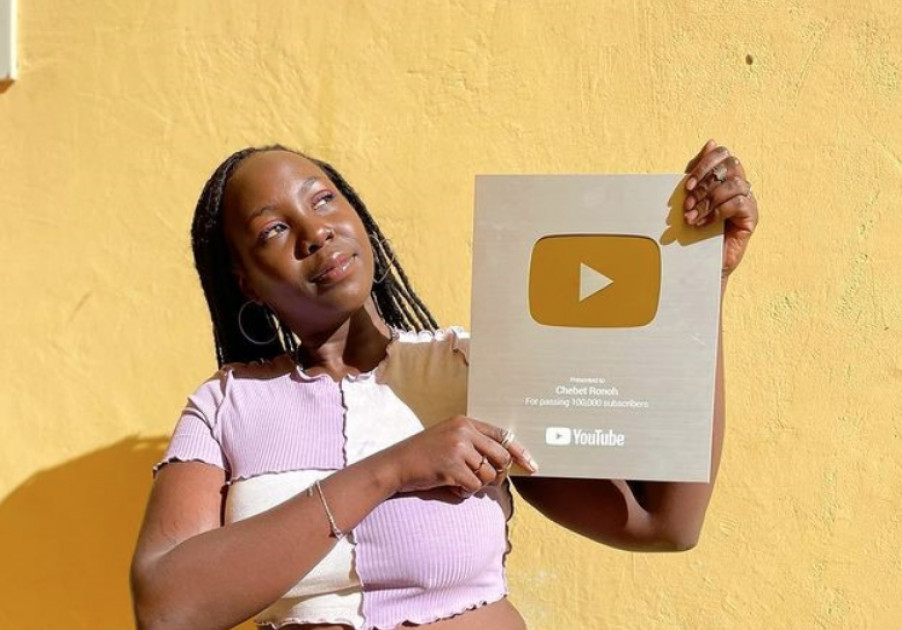 Chebet Ronoh receives YouTube silver plaque - ‘I have no words’
