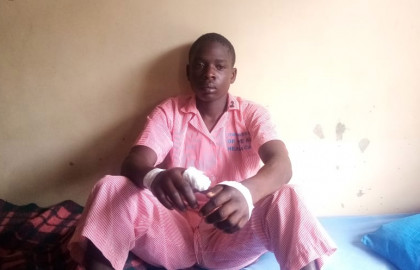 Man who was nailed to tree recovering in hospital as family says he didn’t steal radio