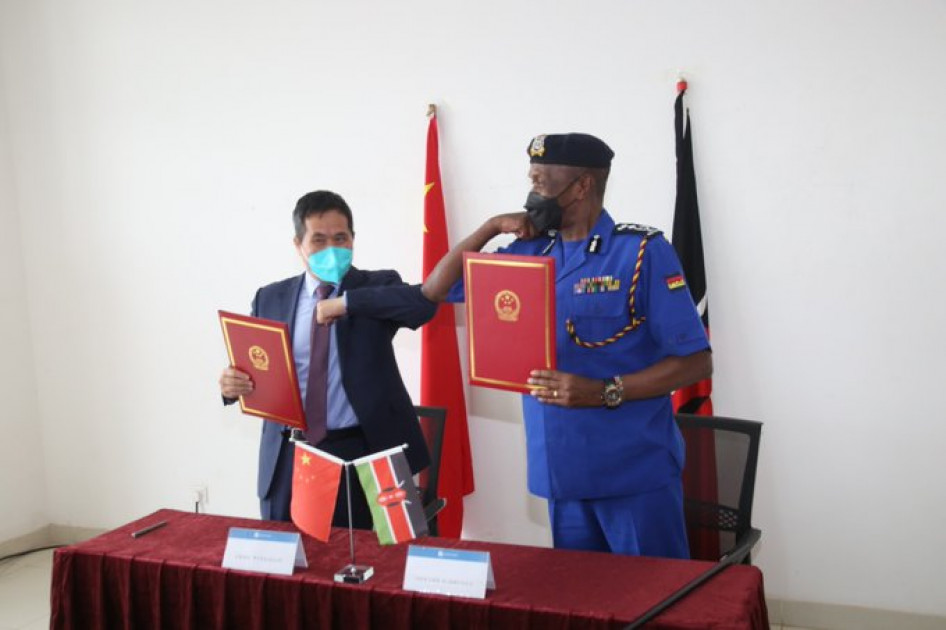 Kenya police, Chinese gov’t launch surveillance centre to monitor SGR Kenya police, Chinese gov’t launch surveillance centre to monitor SGR
