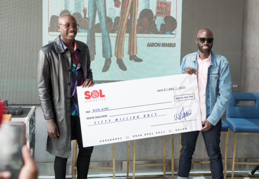 Bien signs Ksh.50 million deal with Sol Generation, a record label he helped found Bien signs Ksh.50 million deal with Sol Generation, a record label he helped found