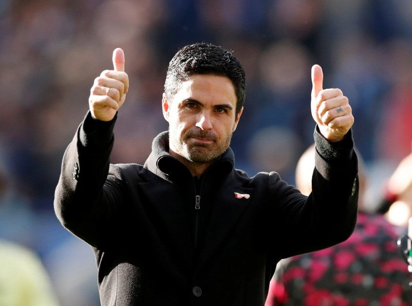 Arteta 'privileged' to reach 100 games for Arsenal
