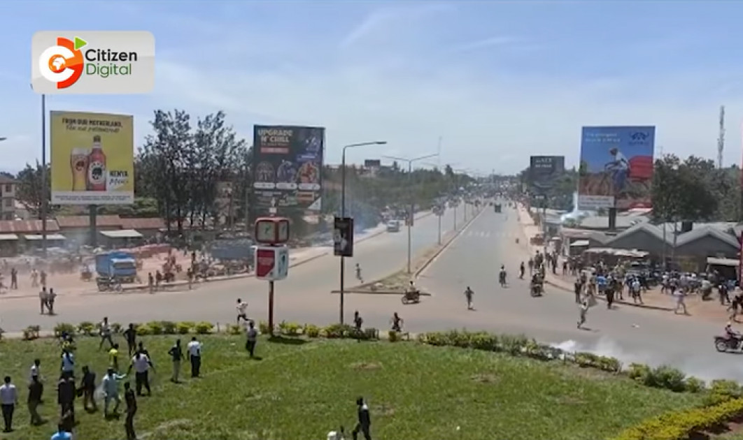 Police blame 'cash handouts' for violence that rocked DP Ruto's Kondele visit