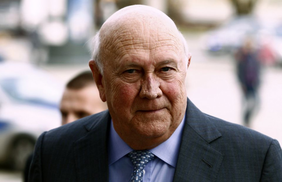 Former South Africa President FW de Klerk dies at home Former South Africa President FW de Klerk dies at home