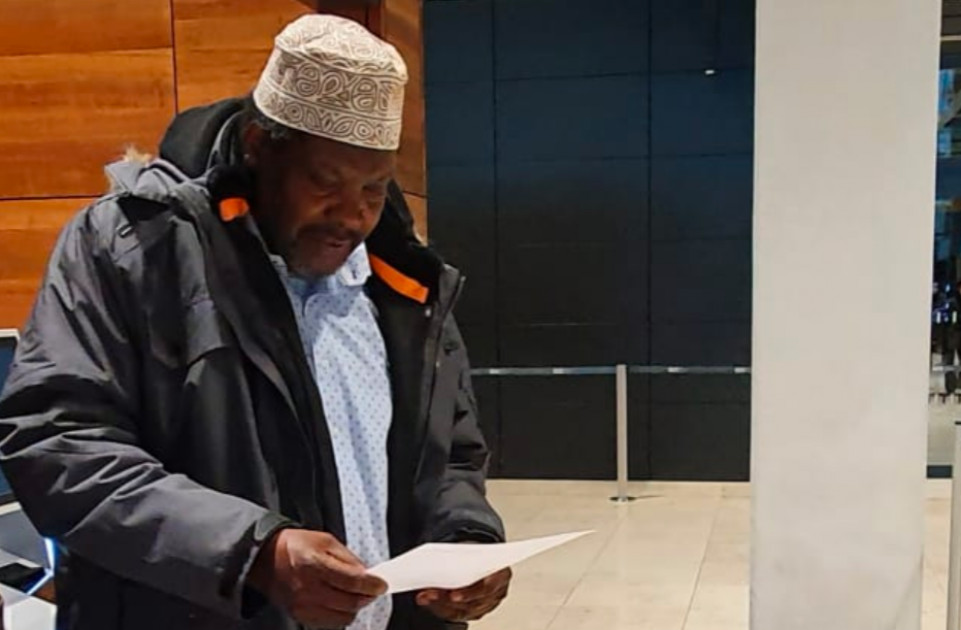 Miguna Miguna blocked from travelling back to Kenya Miguna Miguna blocked from travelling back to Kenya