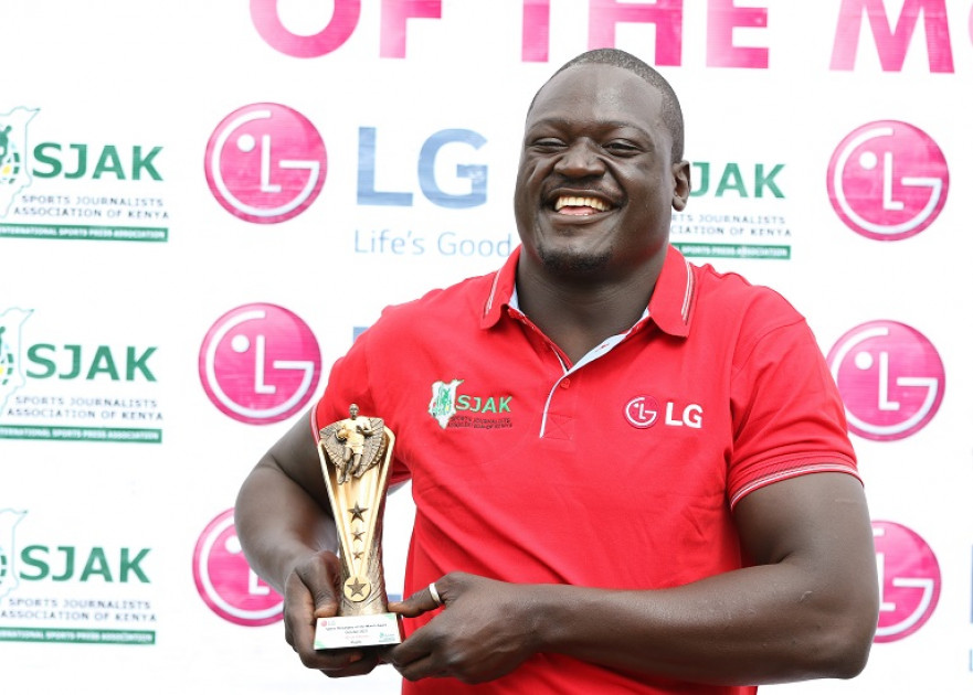 Shujaa ace Otieno wins LG Sports Personality of the Month for October