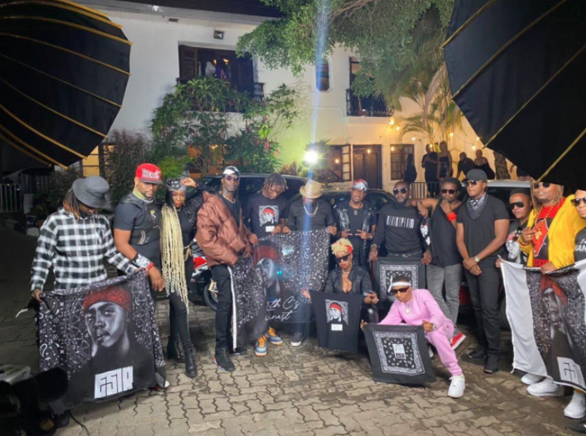 Kenyan all stars Nameless, Nyashinski, Jua Cali, Trio Mio reunite for E-Sir tribute song
