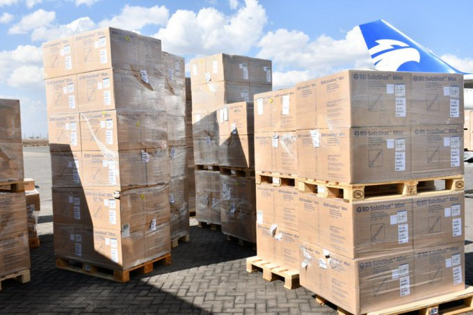 Kenya receives 907,200 Johnson & Johnson COVID vaccines