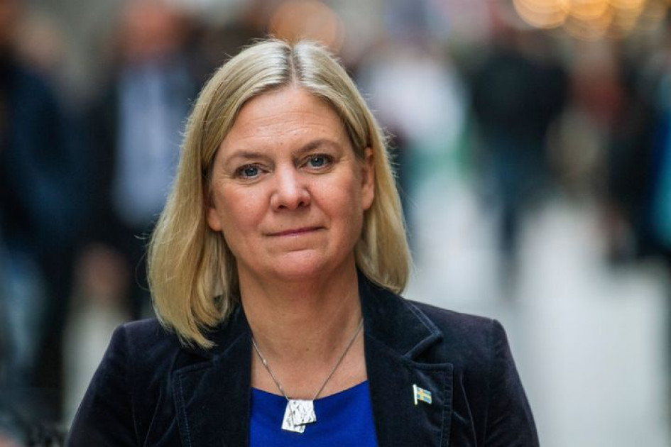 Sweden's first female prime minister resigns hours after being voted in