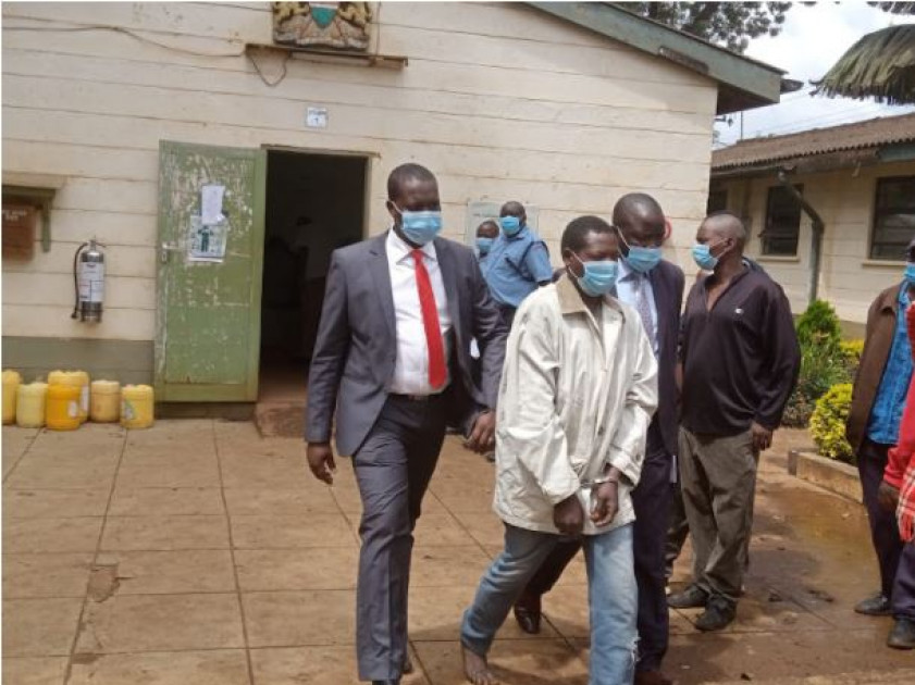 Kirinyaga: Man accused of killing wife, four children detained for 14 days Kirinyaga: Man accused of killing wife, four children detained for 14 days