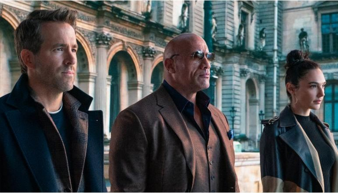 'Red Notice' is now Netflix's most watched movie of all time