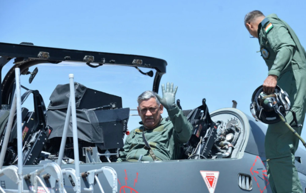 India's top military official killed in helicopter crash